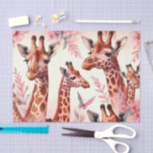 Niedliche WasserfarbenGiraffe Seidenpapier (Handwerk)