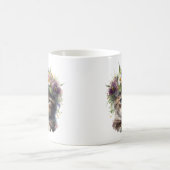 Niedliche Wasserfarbenkatze Kaffeetasse (Mittel)