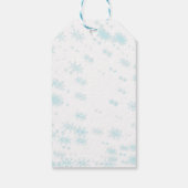 Niedliche Wasserfarbenkatze Weihnachtskätzchen Par Geschenkanhänger (Rückseite)