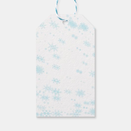 Niedliche Wasserfarbenkatze Weihnachtskätzchen Par Geschenkanhänger (Rückseite)