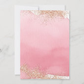 Niedliche Wasserfarbenküche Katze Wintermatratze K Einladung (Rückseite)