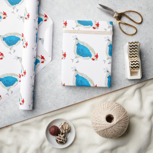 Niedliche Wasserfarbenkunst Geschenkpapier (Kunsthandwerk)