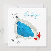 Niedliche Wasserfarbenkunst Mitteilungskarte (Vorderseite)