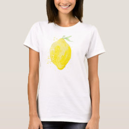 Niedliche Wasserfarbenlemon TankTop für den Sommer
