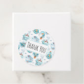 Niedliche Wasserfarbenmuster Whale Geburt Geschenkanhänger (Beispiel)