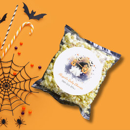 Niedliche Wasserfarbenpumpen Gothic-Babydusche Runder Aufkleber