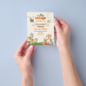 Niedliche Wasserfarbenspülung Flyer (Gruppe)