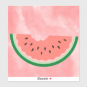 Niedliche Wassermelone Aufkleber (Blatt)