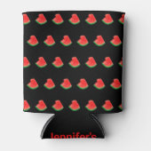 Niedliche Wassermelone Can Cooler Sleeve Dosenkühler (Vorderseite)