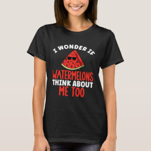 Niedliche Wassermelone Fruchtmelone Sommer für Dam T-Shirt