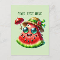 Niedliche Wassermelone hinzufügen