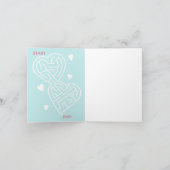 Niedliche Wassermelone Jemand Sweet Valentine Karte (Innenseite)