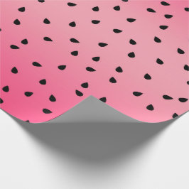 Niedliche Wassermelone Rosa Geschenkpapier