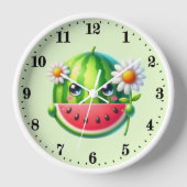 Niedliche Wassermelone Uhr (Vorderseite)