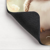 Niedliche Waterfarbe Owl Mouse Pad mit Namen Mousepad (Ecke)