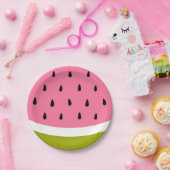 Niedliche Watermelon Paper-Teller Pappteller (Party)