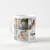 Niedliche "We Liebe You Mama" FotoCollage Kaffeetasse (Vorderseite Links)