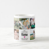 Niedliche "We Liebe You Nana" FotoCollage Kaffeetasse (Mittel)