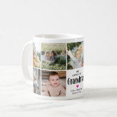 Niedliche "We Liebe You Oma" FotoCollage Kaffeetasse (Vorderseite Links)