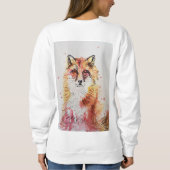 Niedliche Weibchen Sweatshirt (Rückseite)