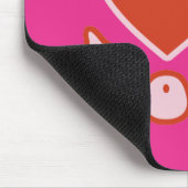 Niedliche weibliche u. Girly Mamas: SuperMama + Mousepad (Ecke)