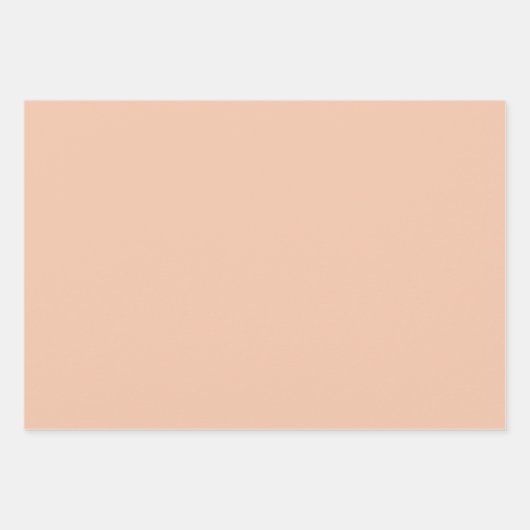 Niedliche Weichfarbklemme Minimales Umhüllungspapi Geschenkpapier Set (Vorderseite 2)