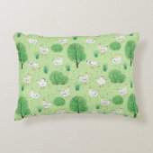 Niedliche Weichtennishühner Wiesenwiesen Dekokissen (Vorderseite)