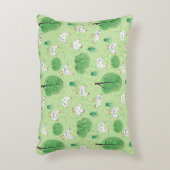 Niedliche Weichtennishühner Wiesenwiesen Dekokissen (Vorderseite(Vertikal))