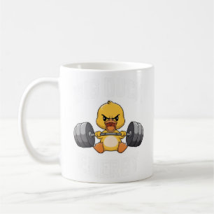 Niedliche Weighthockente Kaffeetasse