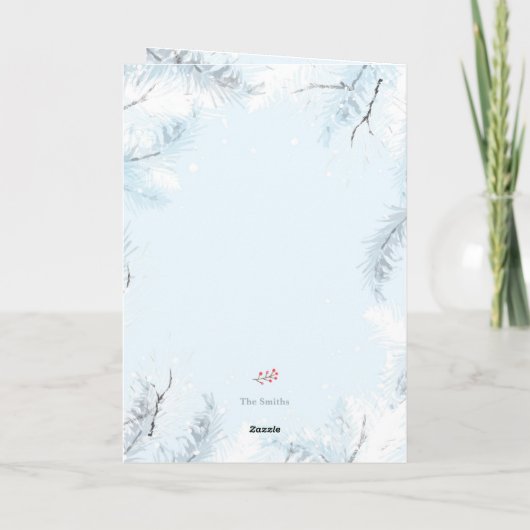 Niedliche Weihnachten (Rückseite)