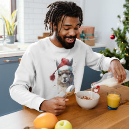 Niedliche Weihnachten Alpaca, Brauch T-Shirt