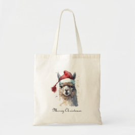 Niedliche Weihnachten Alpaca, Brauch Tragetasche