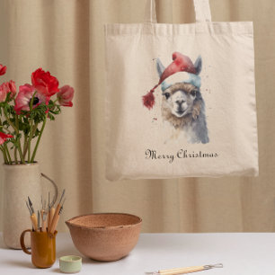Niedliche Weihnachten Alpaca, Brauch Tragetasche