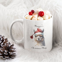 Niedliche Weihnachten Alpaca, Brauch