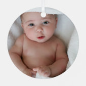 Niedliche Weihnachten als Großeltern Ornament Aus Metall (Rückseite)