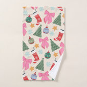 Niedliche Weihnachten Badhandtuch Set (Handtuch)