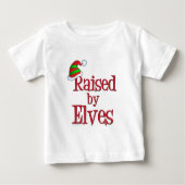 NIEDLICHE Weihnachten der Elfen Baby T-shirt (Vorderseite)
