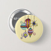 Niedliche Weihnachten, elegante und Extravagante G Button (Vorne & Hinten)