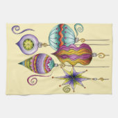 Niedliche Weihnachten, elegante und Extravagante G Küchentuch (Horizontal)