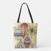 Niedliche Weihnachten, elegante und Extravagante G Tasche (Rückseite)