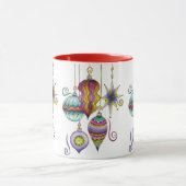 Niedliche Weihnachten, elegante und Extravagante G Tasse (Zentrum)