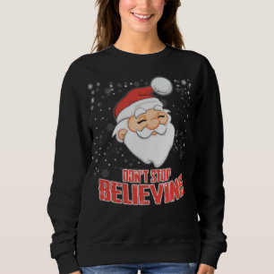Niedliche Weihnachten - Funny Santa Snow Family We Sweatshirt