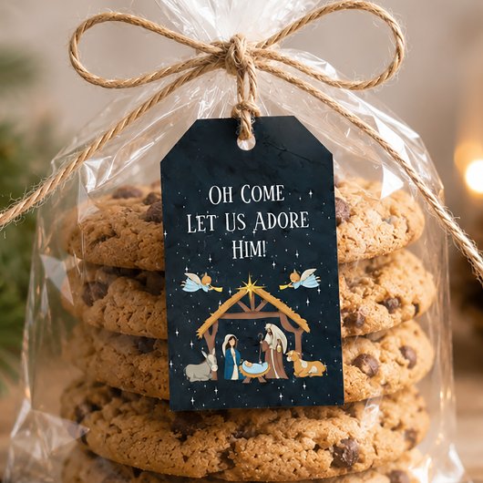 Niedliche Weihnachten Geschenkanhänger
