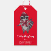 Niedliche Weihnachten Geschenkanhänger (Rückseite)