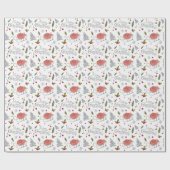 Niedliche Weihnachten Geschenkpapier (Flach)