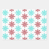 Niedliche Weihnachten Geschenkpapier Set (Vorderseite 2)