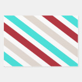 Niedliche Weihnachten Geschenkpapier Set (Vorderseite)