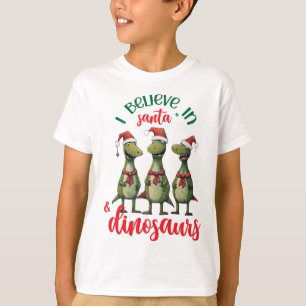 Niedliche Weihnachten Ich glaube an den Weihnachts T-Shirt
