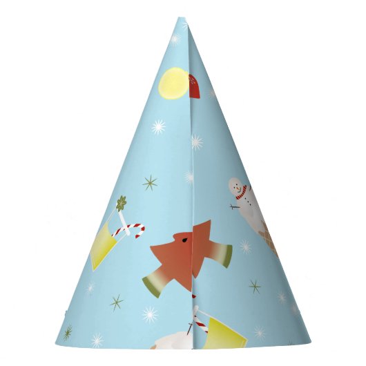 Niedliche Weihnachten im Juli Sommer GRILLEN Party Partyhütchen (Rückseite)