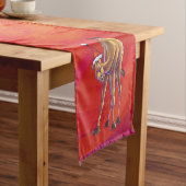 Niedliche Weihnachten in Camel Kurzer Tischläufer (Beispiel)